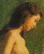 Study of a Girl Head Thomas Eakins